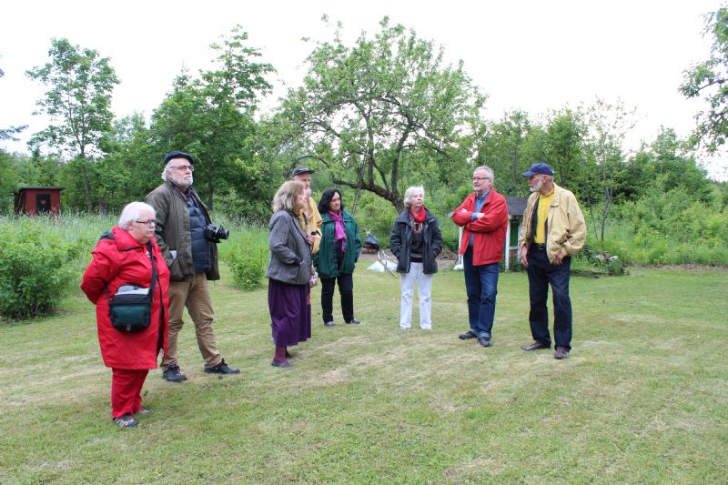 Sällskapets utflykt till torpet Blomvreten den 17 juli 2014.